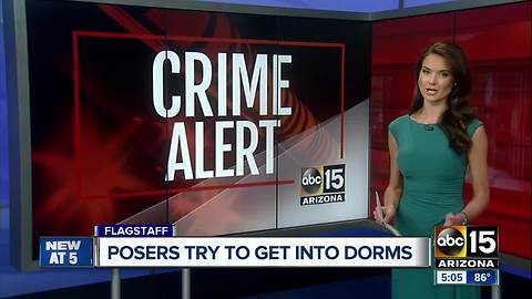 NAU warning students about imposter employees