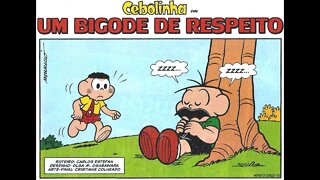 Cebolinha em-Um bigode de respeito | Gibis do Rapha 2