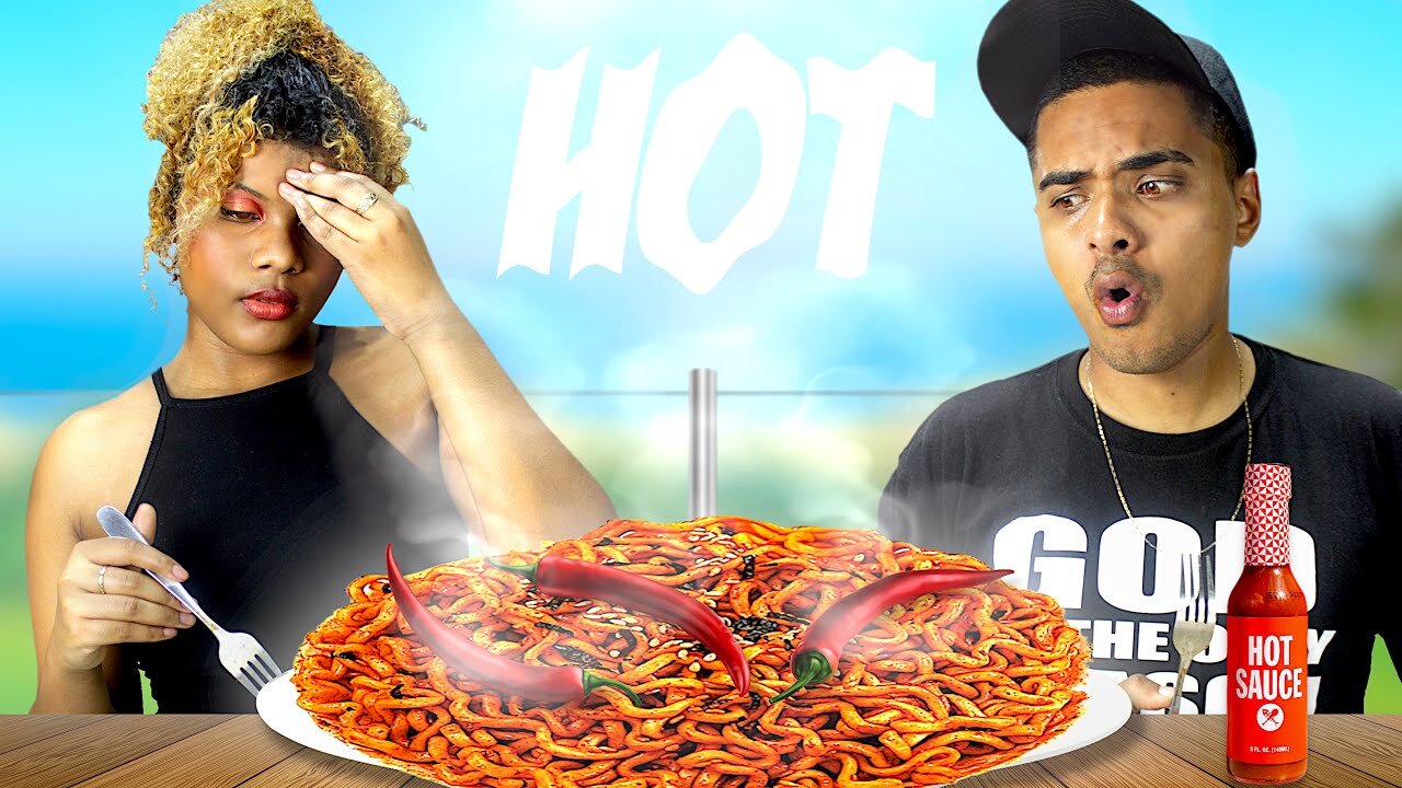 Our Gut Took The Heat | Hot Noodles Challenge [ EXTRA SPICY🌶️]