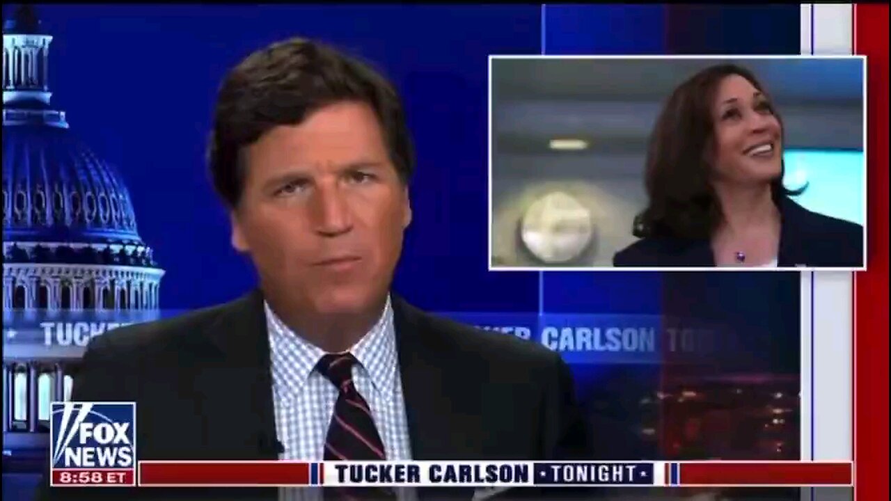 Flashback to this clip of Tucker Carlson on Kamala Harris 🔥🔥🔥