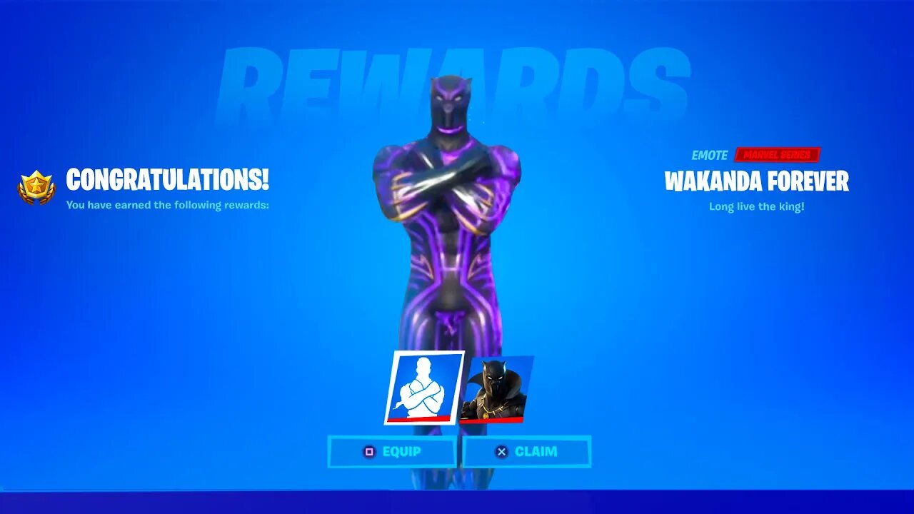 FREE EMOTE for EVERYONE! (Wakandan Salute)