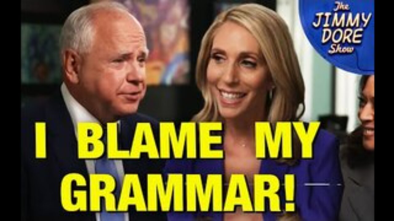 Tim Walz Blames “Grammar” For Lying About Fighting In A War!