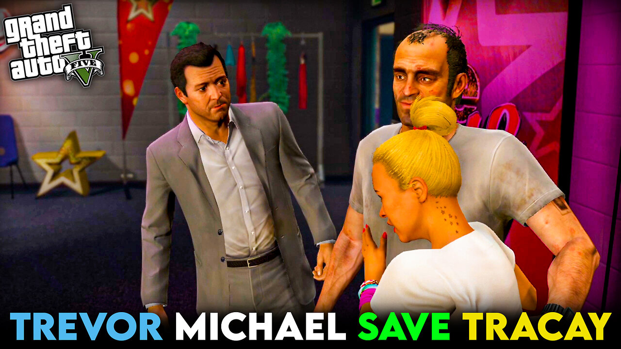 TREVOR MICHAEL SAVE TRACAY l GTAV GAMEPLAY