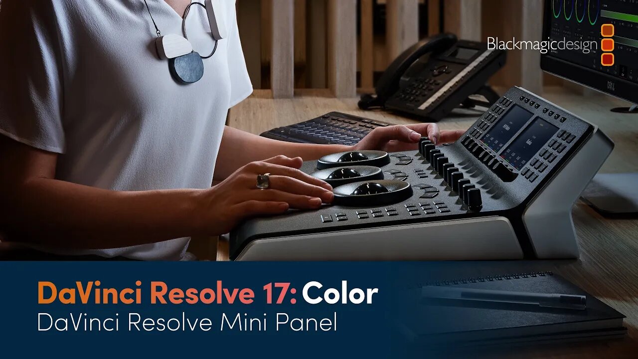 DaVinci Resolve Color: DaVinci Resolve Mini Panel