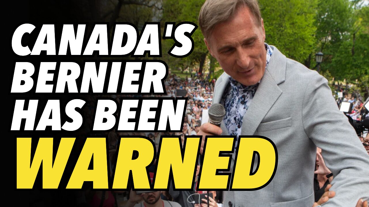 Canada's Bernier warned not to campaign. Faces $100,000 fine & more jail time