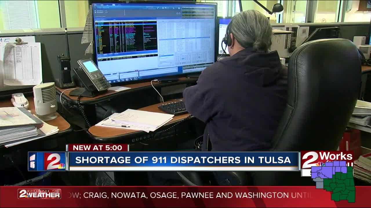 Shortage of 911 Dispatchers in Tulsa