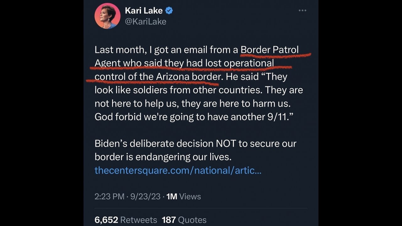 LEAKED Border Patrol Data Shows Biden's Border CRISIS IS MUCH WORSE THAN You Can Imagine! 10-10-23 B