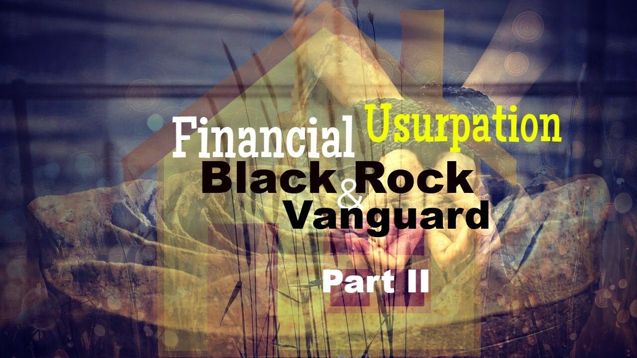 Financial Usurpation: Black Rock & Vanguard (Part 2)