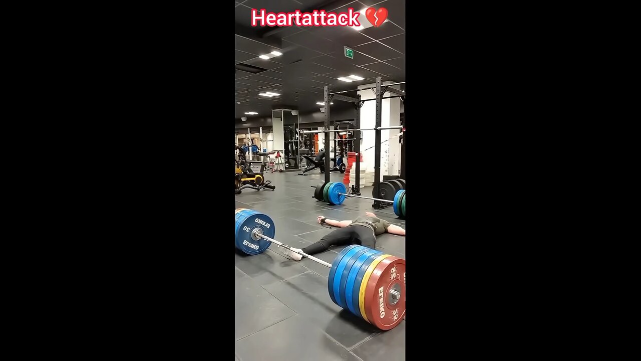 He suffered a heart attack during my gym workout, prompt action is essential 💔