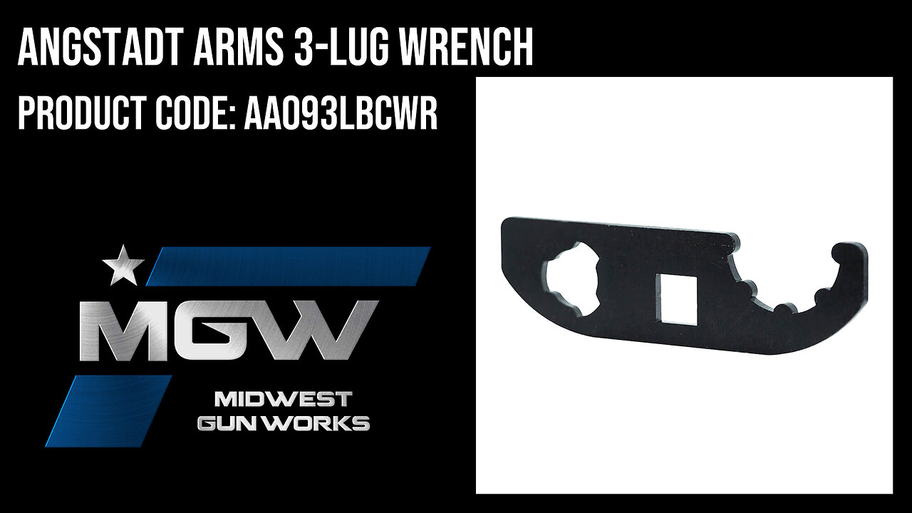 Angstadt Arms 3-Lug Wrench - AA093LBCWR