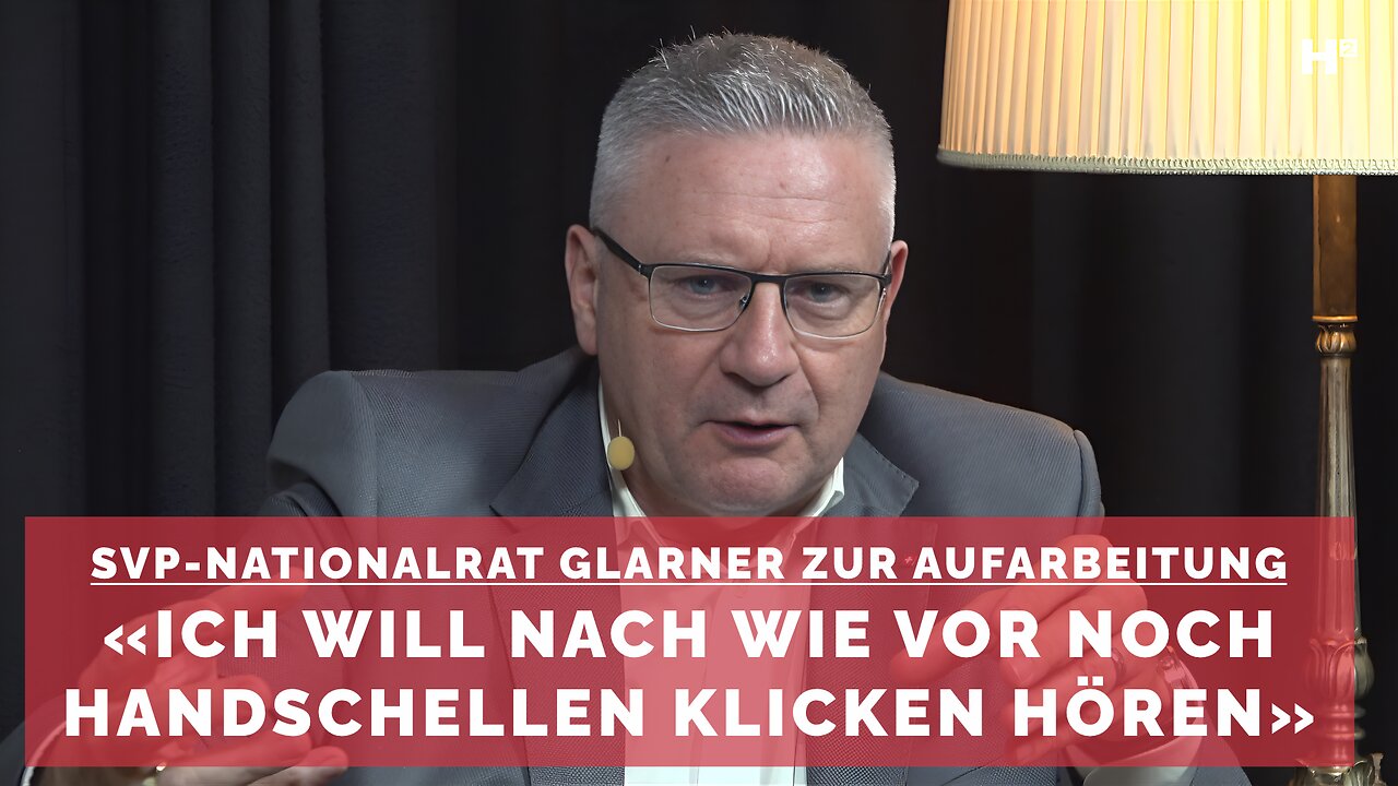 FdV-Kamingespräch: Dr. R. Bühlmann, SVP-Nationalrat A. Glarner und Aufrecht-Präsident R. Leimbach