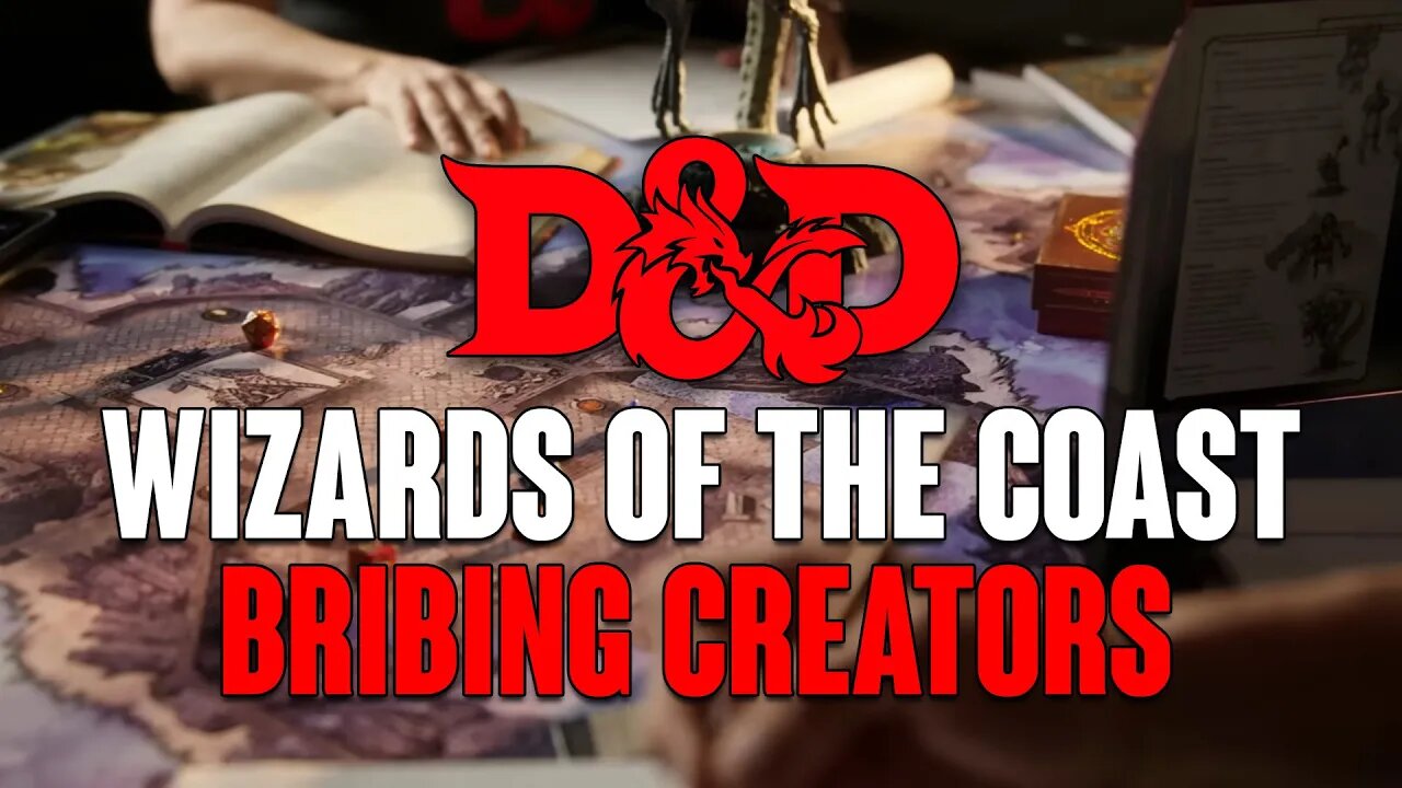 D&D OGL DAMAGE CONTROL As Wizards of the Coast BRIBES Creators!