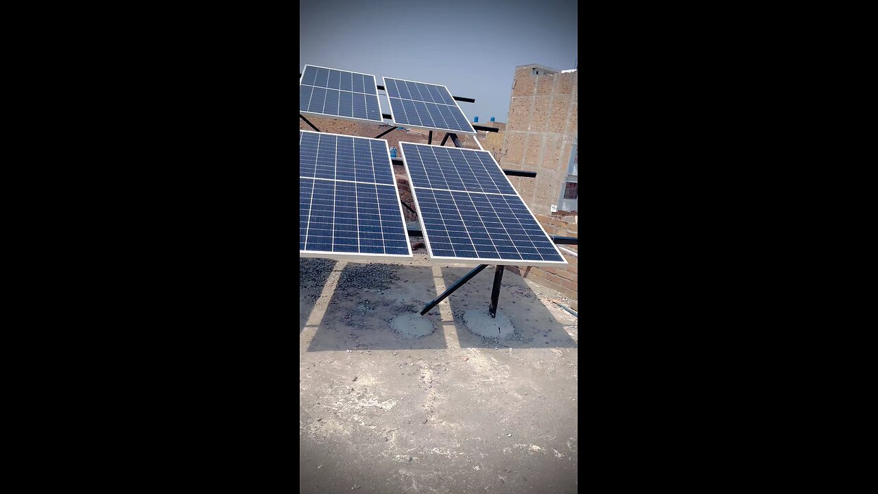 5kw solar system installation complete