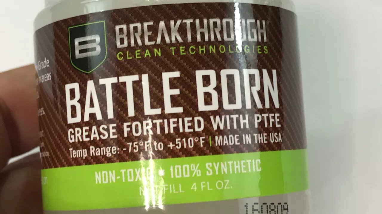 Breakthrough Clean Technologies Battle Born Grease Lubricant (4oz Jar) First Look