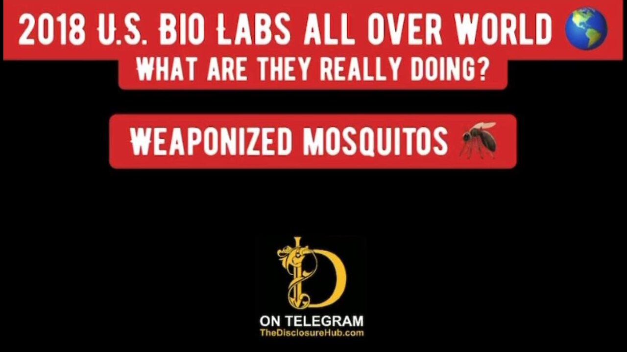 U.S. Biolabs All Over The World - Proof - 2018 - Bio Weapon Bugs / Genetics