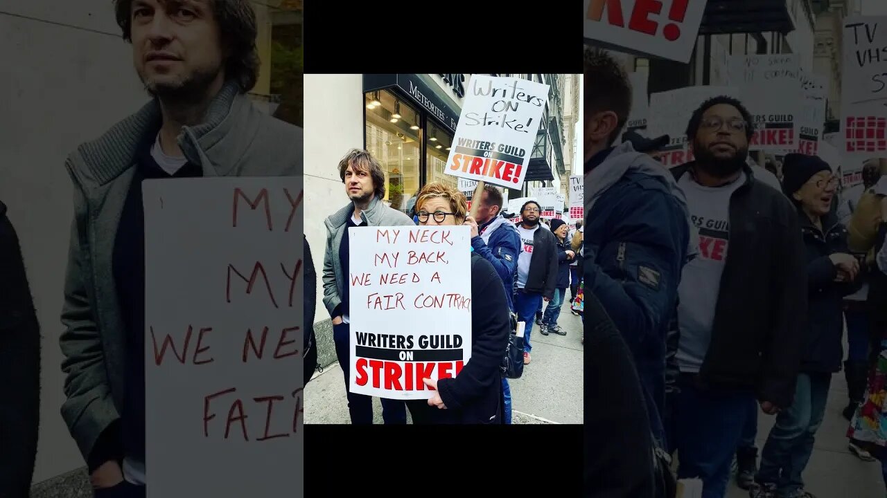 Writers Make The Best Strike Signs