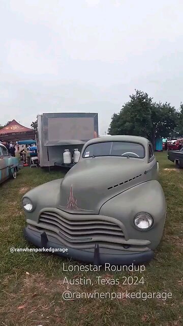 Custom Classic: 1940s Chevrolet Revs Up Lonestar Roundup 2024 #lonestarroundup #chevrolet