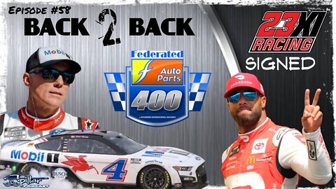 Episode #58- Kevin Harvick Goes Back 2 Back: Is He a Title Contender? Bubba Wallace Gets a New Deal