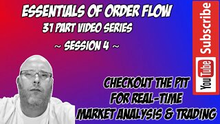 The Footprint - Dynamic Areas of Interest and Order Flow - Session V - The Pit Futures Trading