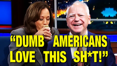 “Kamala Is AMAZING For Drinking A Beer On TV!” – Tim Walz