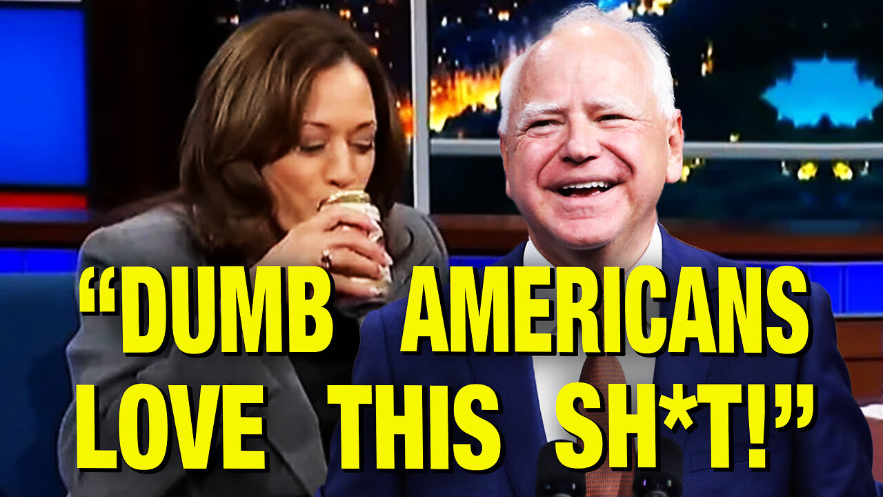 “Kamala Is AMAZING For Drinking A Beer On TV!” – Tim Walz