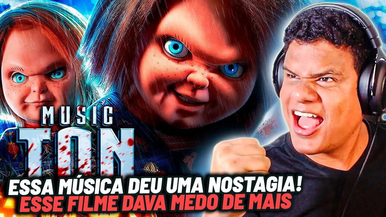 (ESSE DAVA MEDO!!) Brinquedo Assassino | Chucky | Papyrus Da Batata | React Anime Pro