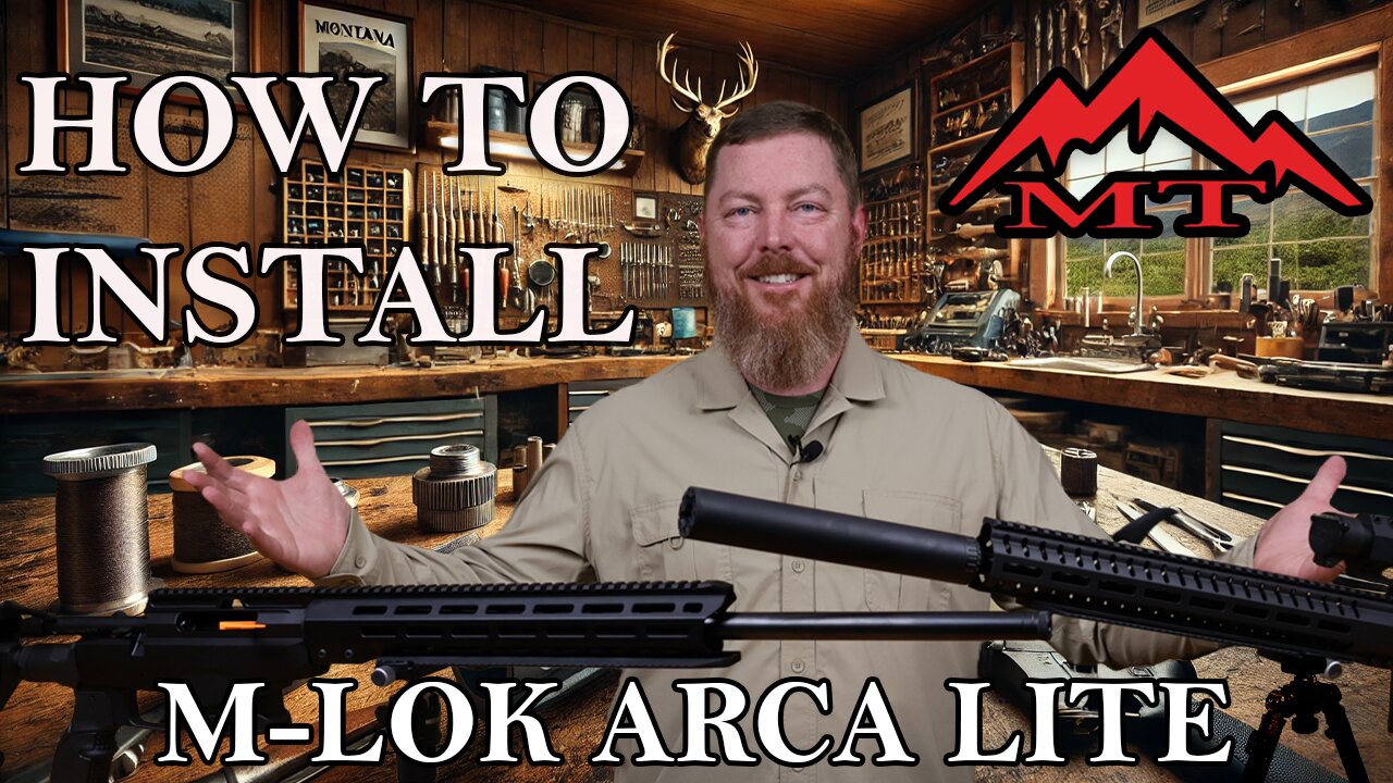 How to Install the M-LOK Arca Lite Rail