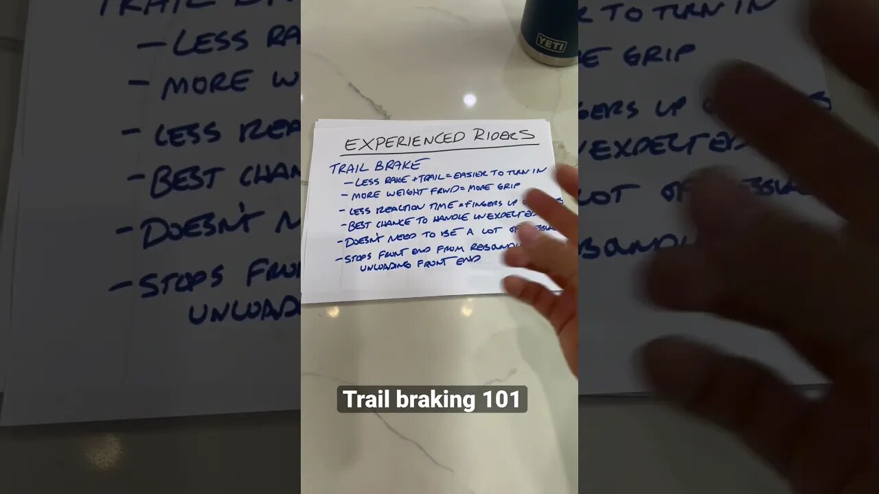 Why You NEED To Learn To Trail Brake