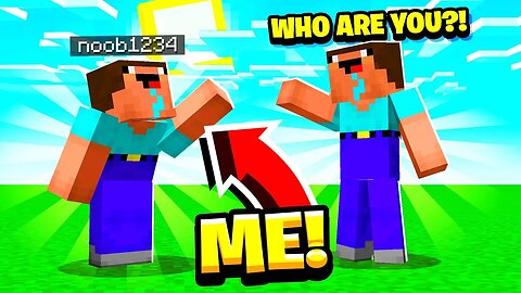 I Pretended To Be Noob1234 In Minecraft