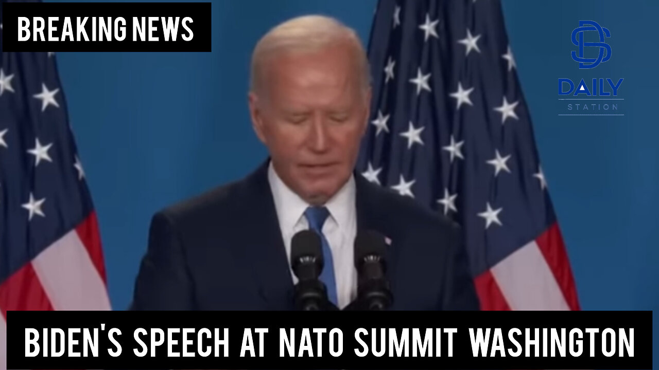 Biden's speech at Nato summit|Washington|Crucial Press conference| USA