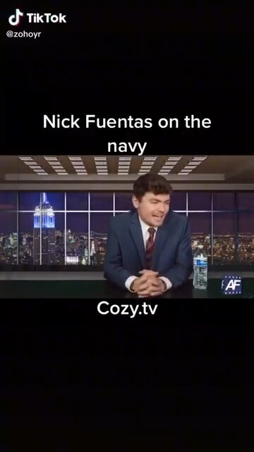 nick fuentes on the navy