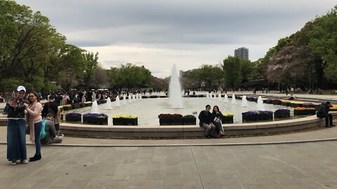 Tokyo National Museum fountain