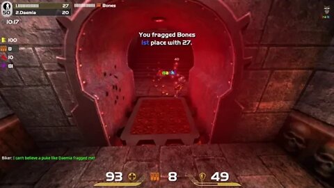 Session 6: Quake (FFA Arcane Gun and Shotgun)