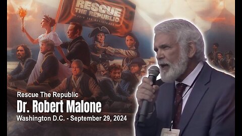 Dr Robert Malone - Rescue The Republic event