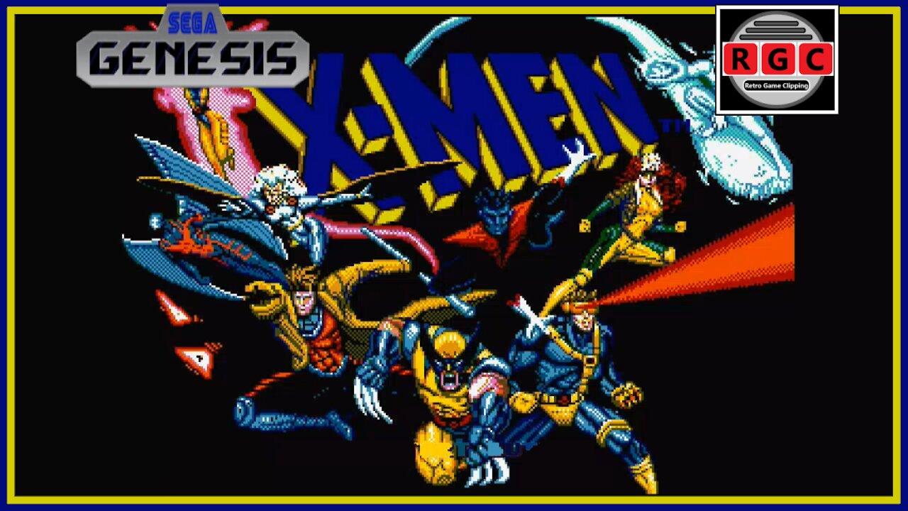 Start to Finish: 'X-Men' gameplay for Sega Genesis - Retro Game Clipping