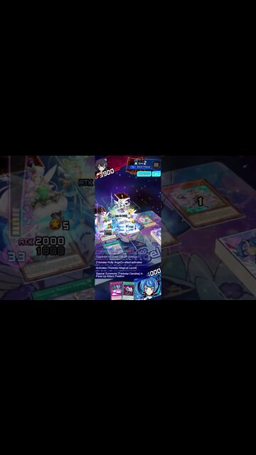 Yu-Gi-Oh! Duel Links - Blue Angel (Cheer Reward A) Game Mat & Card Sleeves Gameplay