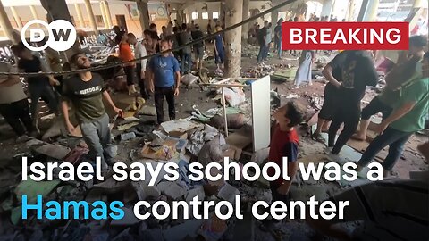 Dozens killed in Israeli strike on Gaza school used as shelter | DW News