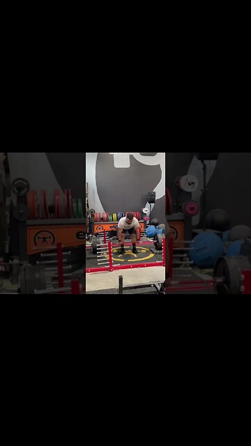 Deadlifting with Jaden