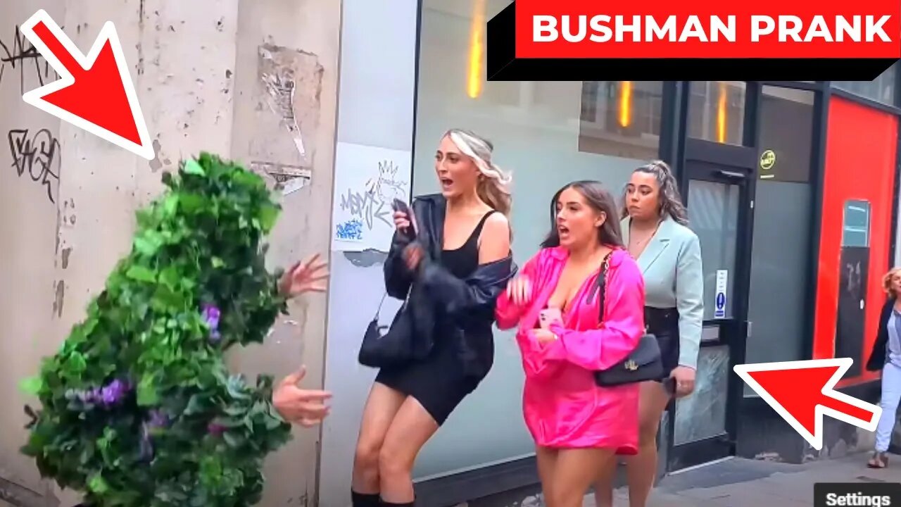 bushman prank!! "And We All Full Down"😂😂 Funniest Bushman Moment Ever!!