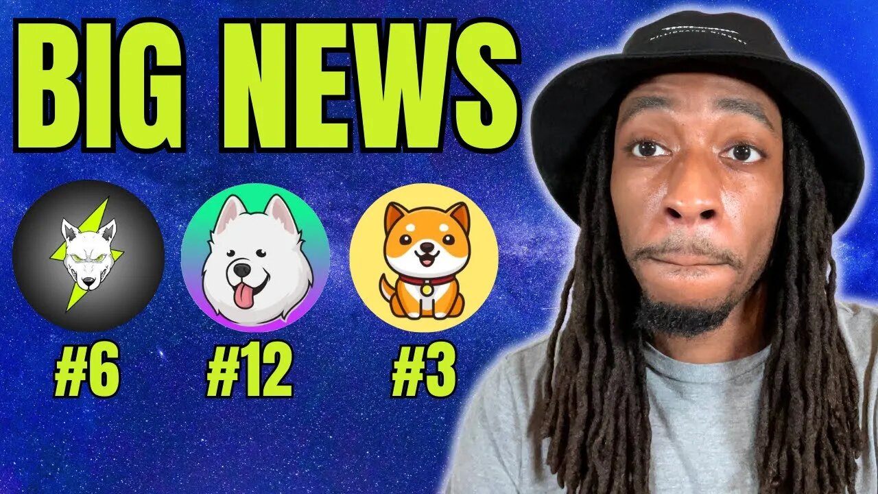 3 Meme Coins I Hold Big News Today!