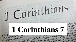 1 Corinthians Chapter 7