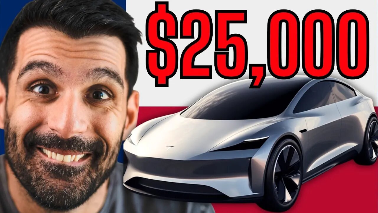 Tesla's $25k Texas-Built Cybercar is Worth $10 Trillion