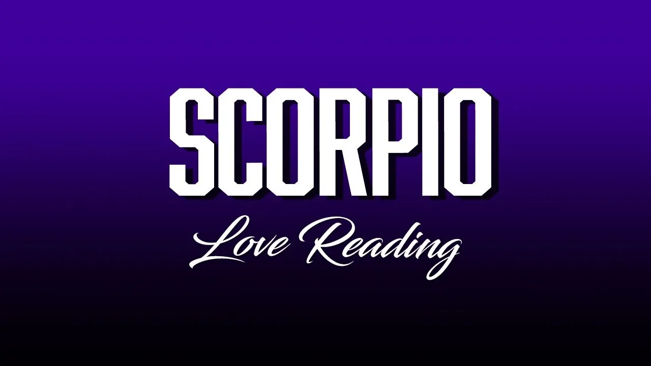 Scorpio♏ Anxious to contact you, BUT very soon they will! Timeless Love Reading