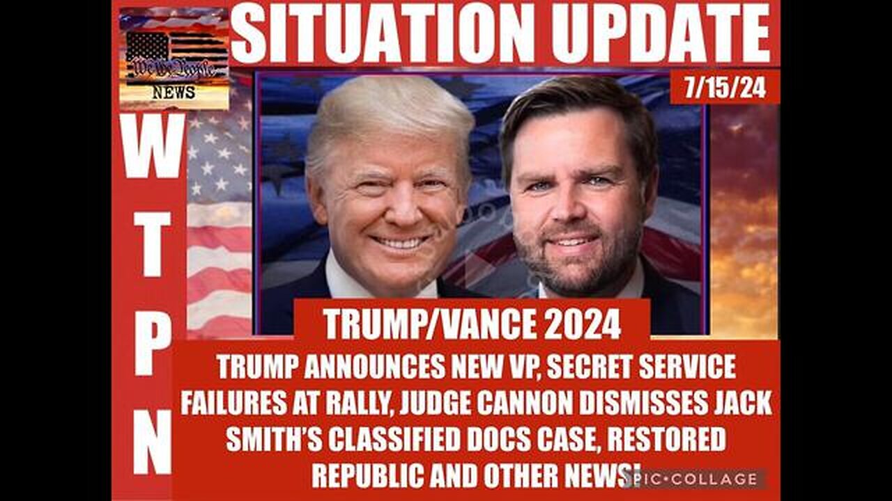 WTPN ~ Judy Byington ~ Situation Update ~ 7-15-24 ~ Trump Return ~ Restored Republic via a GCR