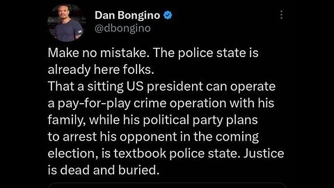 Dinesh D'Souza with Dan Bongino - We live in a Police State movie preview