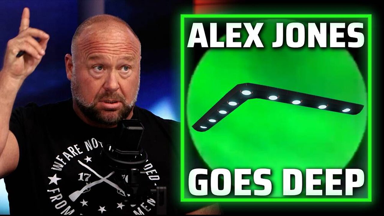 Swarms Of UFO Drones Are Harassing US Military Bases & Ships — WARNING — Alex Jones Goes Deep