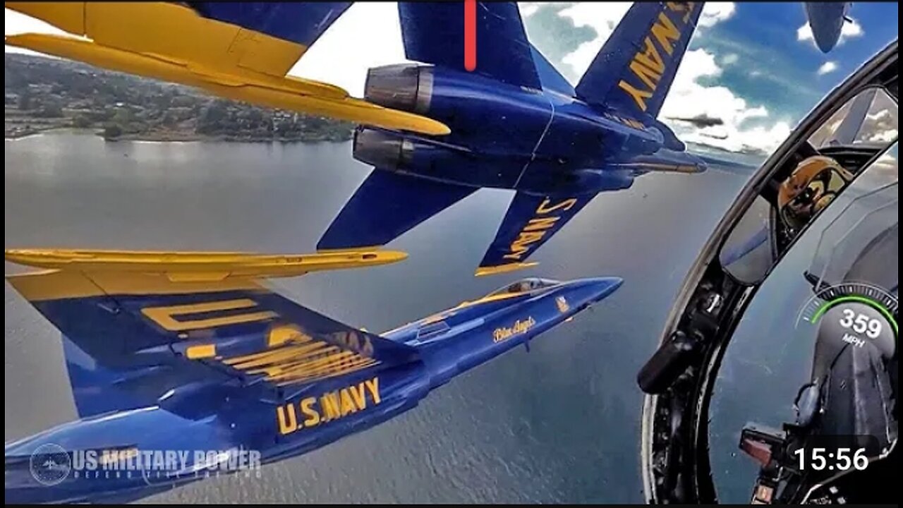 This Blue Angels Cockpit Video is Terrifying and Amazing