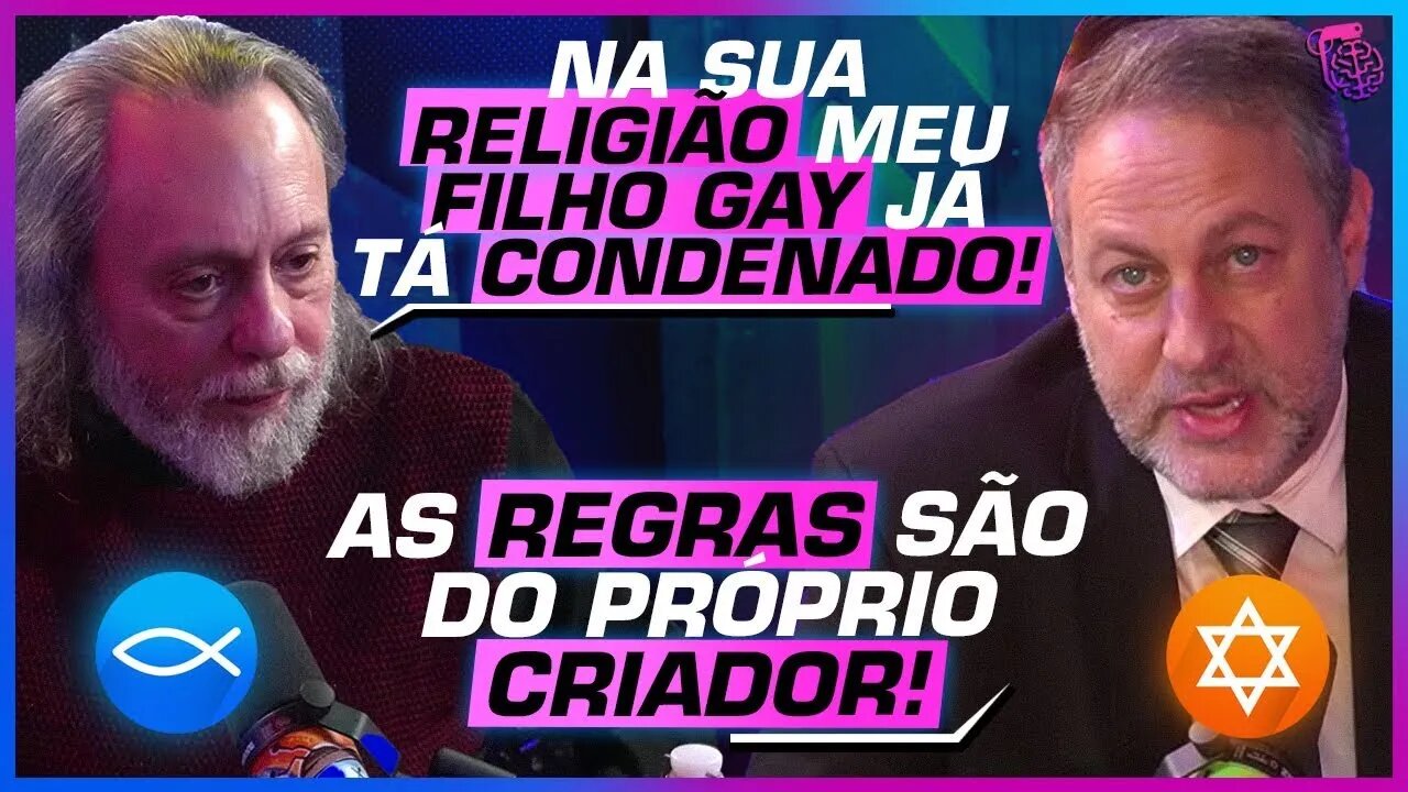 CAIO FÁBIO e RABINO discutem sobre a BÍBLIA e a HOMOSSEXUALIDADE - (React)