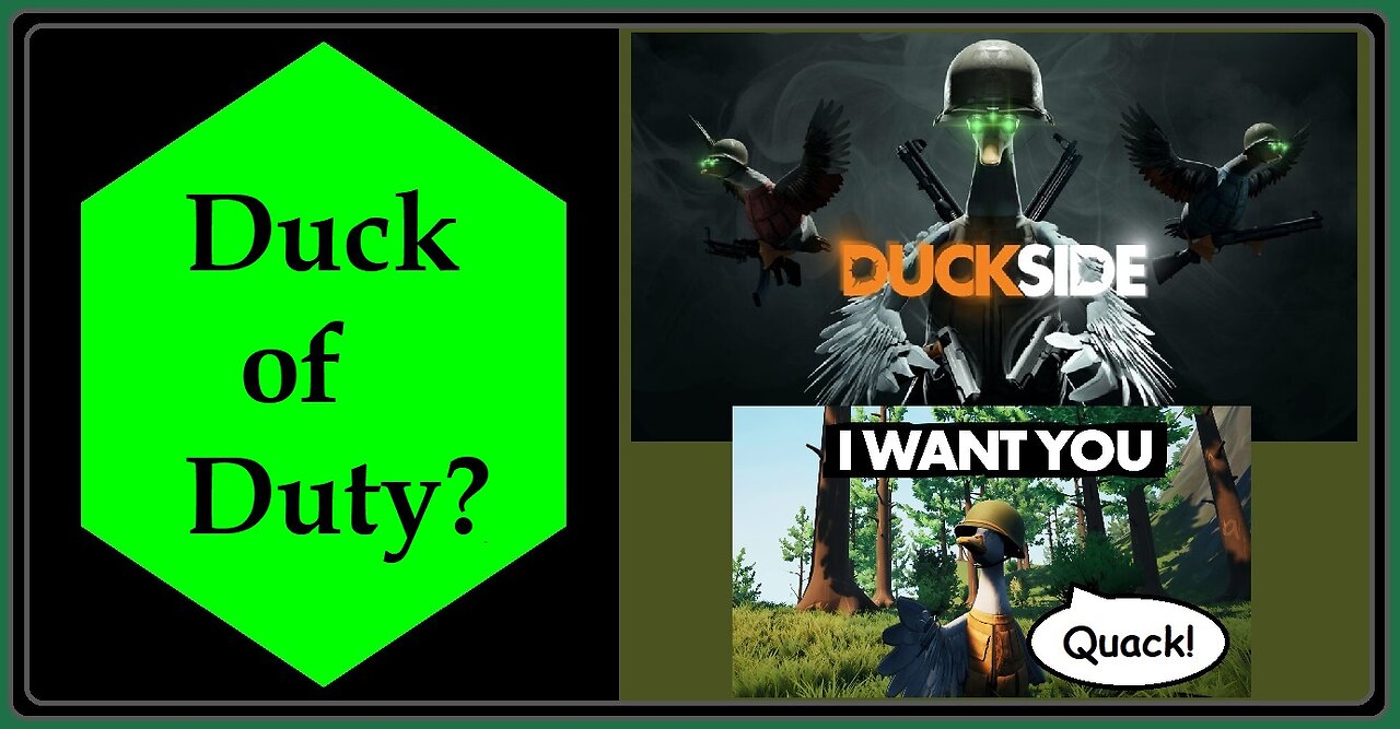 Duckside - The Call of Duty/Fortnite Duck Game Is Coming to EARLY Access September 25th