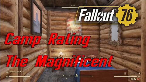 Fallout 76 Magnificent Camp Rating